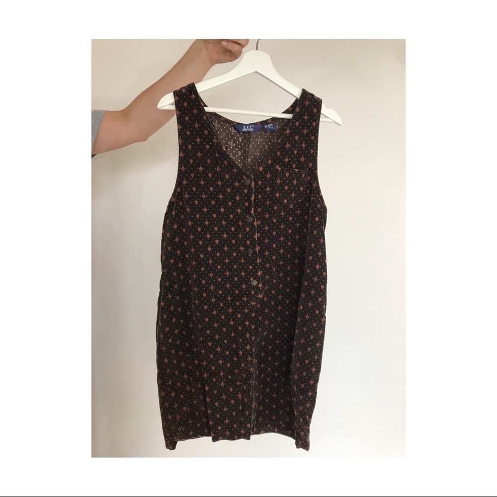 Patterned Velour Jumper